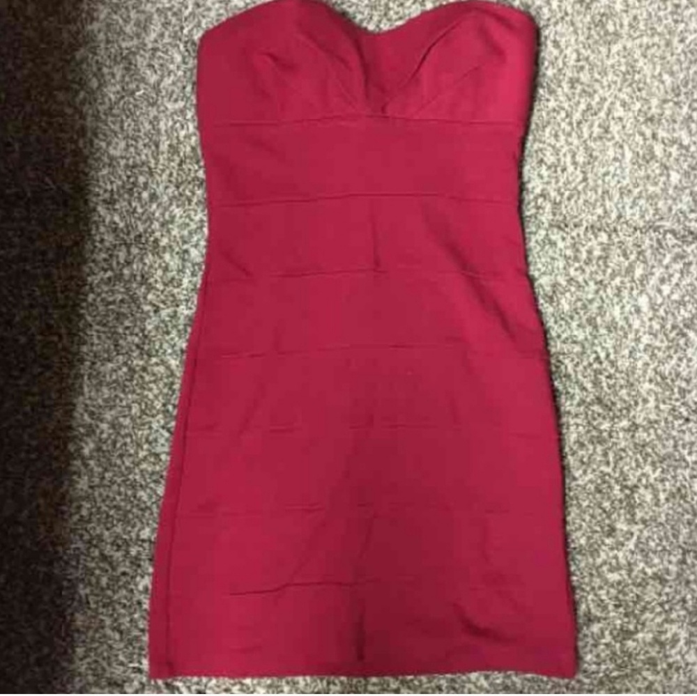 F21 Sexy Red Mini Dress